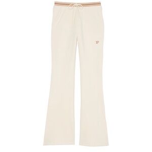 PINK Victoria’s Secret Ivy Fleece Split-Hem Flare Sweatpants